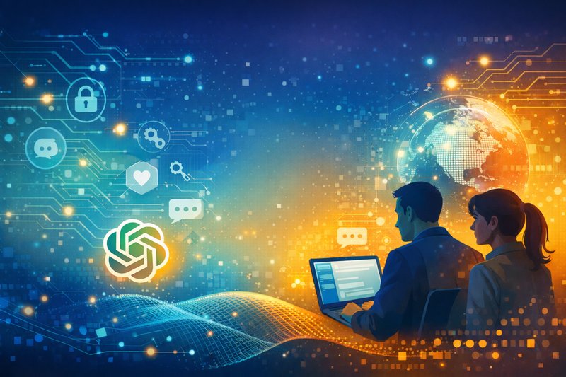 Titelbild zur Veranstaltung Sicher arbeiten mit ChatGPT